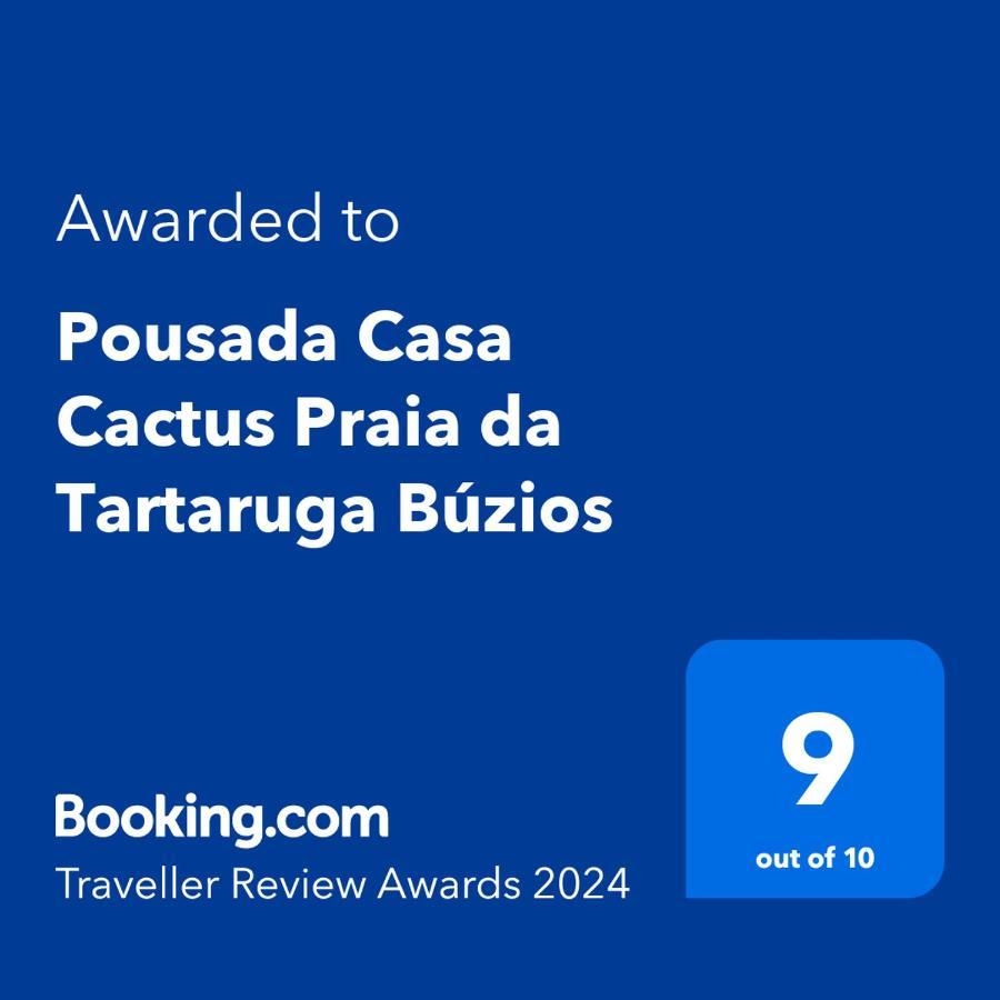 Pousada Casa Cactus Praia Da Tartaruga Buzios Buitenkant foto